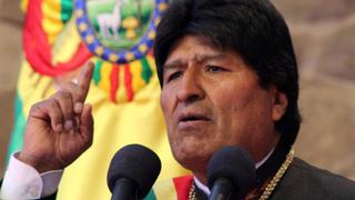 Evo Morales califica de "cobarde atentado terrorista" el apagón en Venezuela