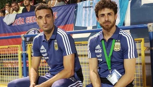 La dupla de Aimar y Scaloni dirigirá en los amistosos de Argentina (Foto: Difusión).