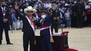 Voto de confianza: Pedro Castillo despide a su Gabinete en el Patio de Honor de Palacio de Gobierno