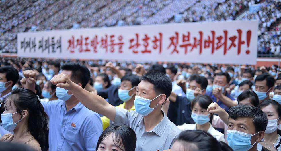 North Korea appears to have lifted the requirement to wear masks