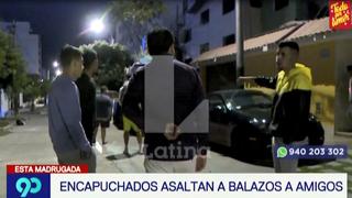 Delincuentes asaltan a balazos a grupo de jóvenes en Magdalena | VIDEO