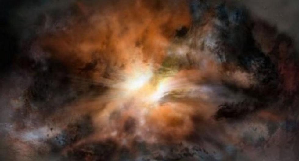 Un importante estudio en Chile revela que una galaxia se está autodestruyendo. (Foto: Infobae)