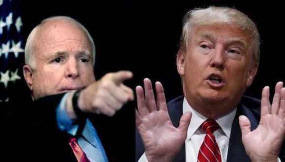 McCain: "Donald Trump debe disculparse con veteranos de guerra"
