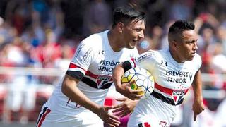 Con gol de Cueva: Sao Paulo venció 3-1 Figueirense en Brasil