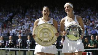 FOTOS: el festejo de Marion Bartoli y las lágrimas de Sabine Lisicki en la final de Wimbledon