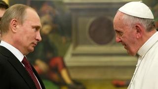 El papa Francisco se reunirá con Putin en la ONU