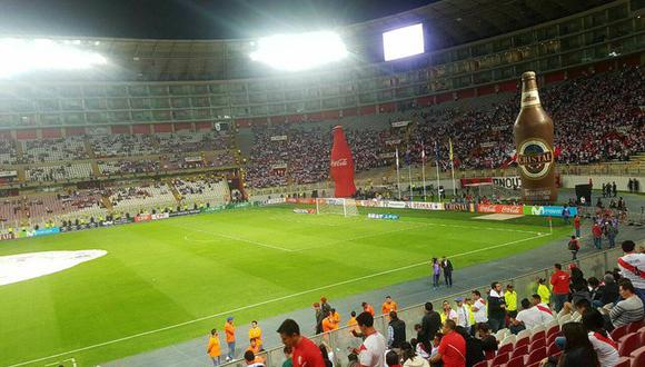 La Selección Peruana no está jugando con el máximo de su aforo en el Estadio Nacional. (Foto: Pedro Canelo - GEC)