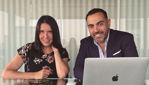 Ricardo Ortiz y Lorena Oxenford, CEO y vicepresidenta ejecutiva de la agencia, respectivamente. (Foto: Mayo Group Perú)