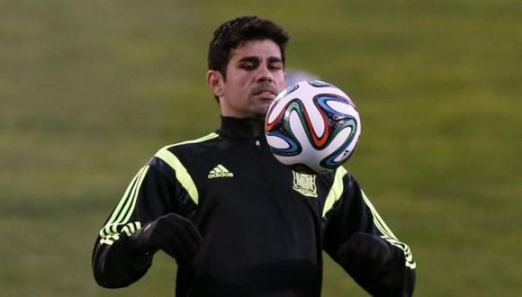 Diego Costa se recuperó y quiere jugar este sábado con España