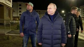 Lo que se sabe de la visita sorpresa de Putin a la ciudad ucraniana de Mariúpol