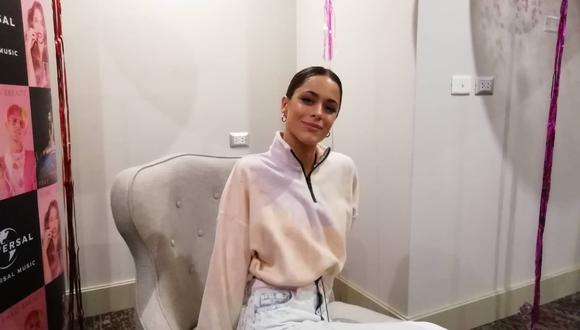 Tini Stoessel, minutos antes de su entrevista EN VIVO con El Comercio.