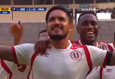 Universitario vs Sport Huancayo: Juan Vargas marcó golazo de larga distancia