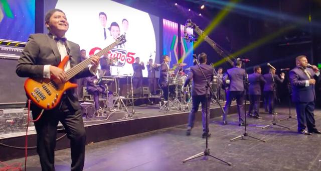 "Grupo 5", agrupación de cumbia creada en 1973 por los hermanos Elmer y Víctor Yaipén Uypán, es una de las más reconocidas de nuestro país. (Foto: Difusión)