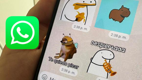 Ya puedes crear stickers o pegatinas de WhatsApp sin necesidad de usar programas en tu celular. Sigue todos los pasos. (Foto: MAG - Rommel Yupanqui)