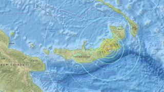 Sismo de magnitud 6,9 sacude Papúa Nueva Guinea