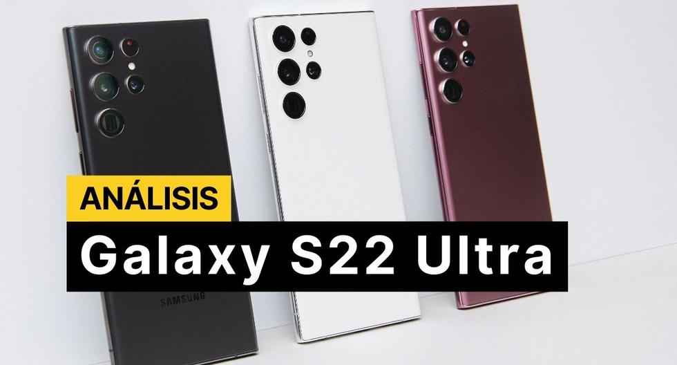 Imágenes del análisis del Samsung Galaxy S22 Ultra