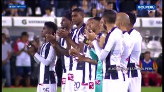 Alianza Lima vs. Atlético Grau: el emotivo minuto de aplausos en memoria de hincha aliancista fallecido [VIDEO]