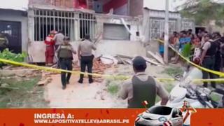 Tumbes: padre e hijo mueren aplastados por estructura que se desprendió de una casa