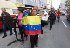 Venezolanos en Perú organizan concentraciones en ciudades del país