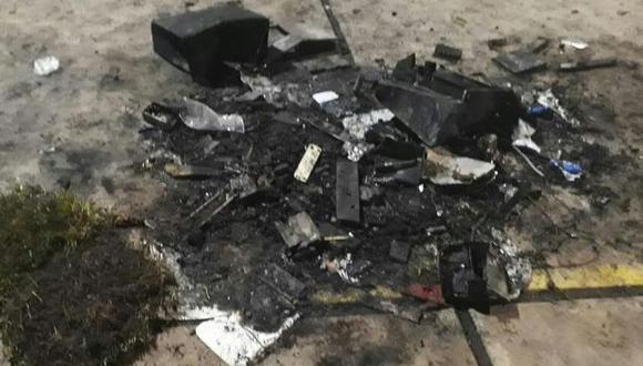 Elecciones 2018: manifestantes quemaron material electoral en colegio de Apurímac