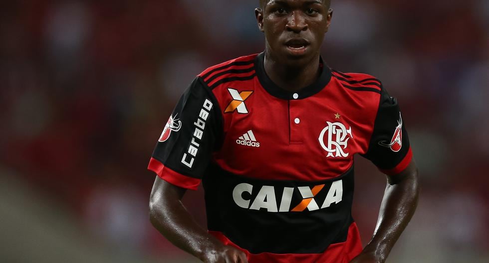 Flamengo llegó a un acuerdo con el Real Madrid para venderle los derechos de Vinicius Jr. (Foto: EFE)