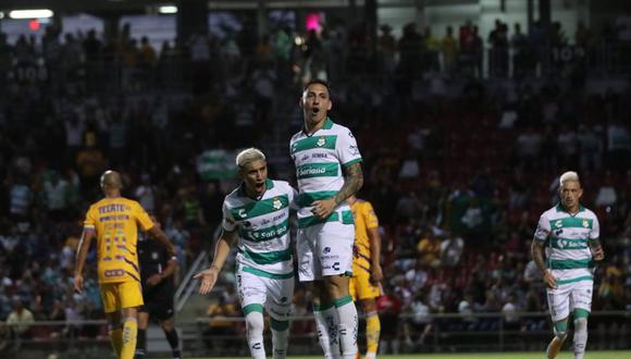 Santos vs. Tigres chocaron en amistoso de pretemporada. (Foto: Liga MX)