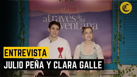 Clara Galle Y Julio Peña  hablan de "A través de mi ventana". (Fuente: Saltar Intro)