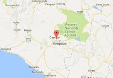 Perú: sismo de 3,9 grados se registró en Arequipa sin ser percibido