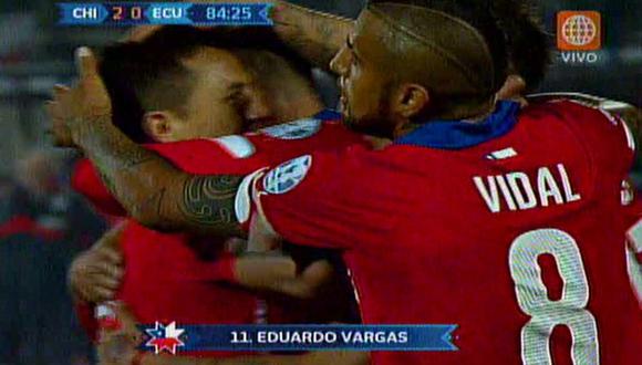 Chile vs. Ecuador: Vargas sentenció duelo tras error norteño