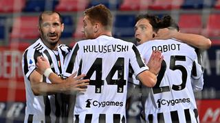Juventus goleó a Bologna 4-1 y clasificó a la Champions League