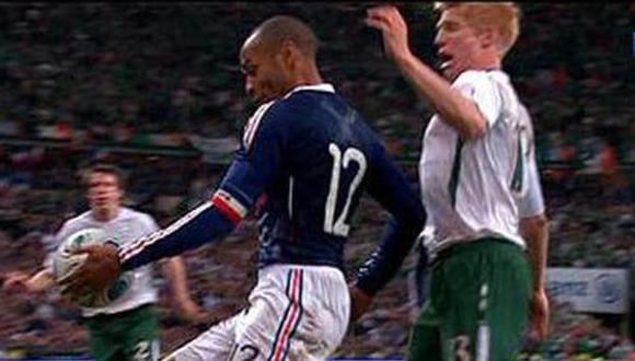 FIFA pagó a Irlanda por mano de Henry que la dejó sin Mundial