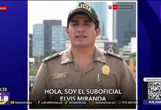 Elvis Miranda: policía enfrentará juicio por abatir a delincuente 