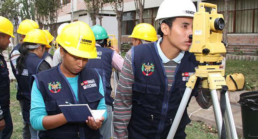 1,200 beneficiarios de Beca 18 estudian carreras técnicas de construcción. (Andina)