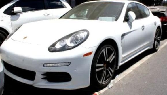 El Porsche estaba valorado en US$70.000. Foto: BBC Mundo