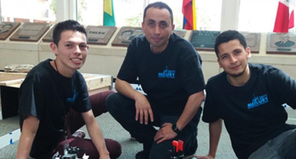 Dos robots creados por estudiantes y profesores de Colombia ocuparon el primero y segundo lugar en el concurso Mercury Robotics Challenge. (Foto: Difusión)