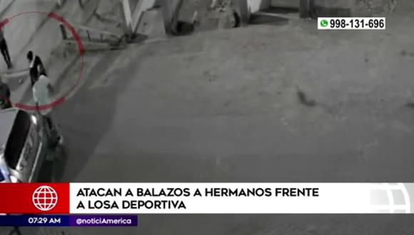 Asesinan a dos hermanos en Carabayllo. (Foto: América Noticias)