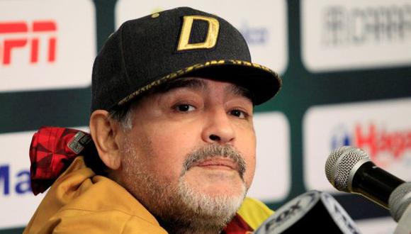 Diego Maradona es entrenador de Dorados desde septiembre del año pasado. (Foto: Reuters)