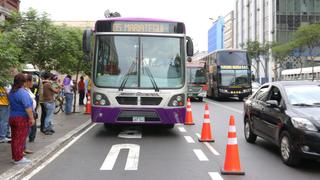Corredor Morado: implementarán un carril exclusivo en San Juan de Lurigancho