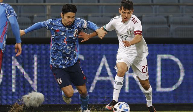 México vs. Japón: las imágenes del partido amistoso | Foto: EFE