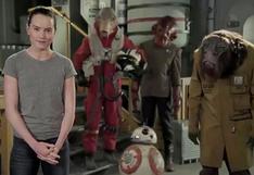 YouTube: mensaje de Daisy Ridley por el Star Wars Day es viral