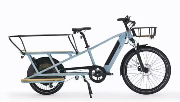 Este es el modelo con mayor capacidad de carga para una bicicleta eléctrica. (Foto: decathlon.es)