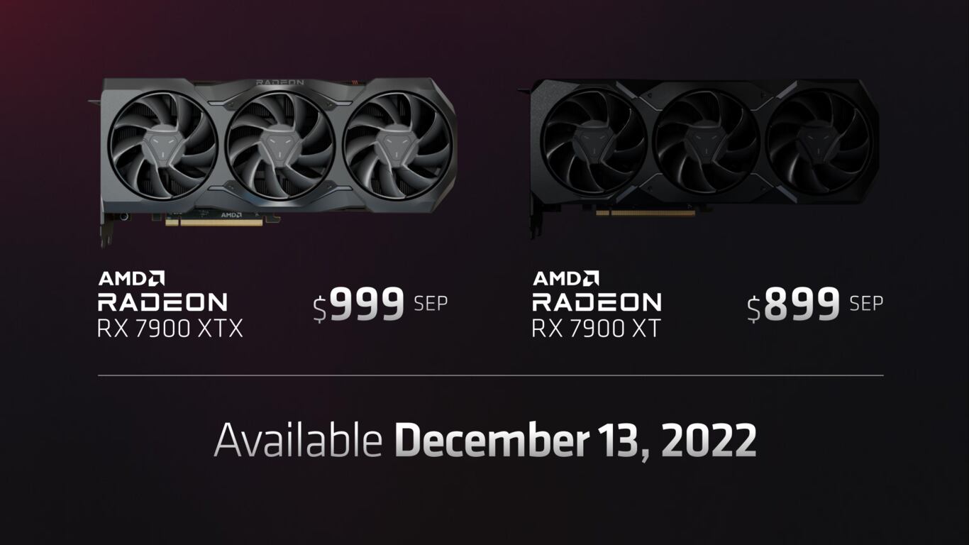 AMD launches its Radeon RX 7000 series of video cards.