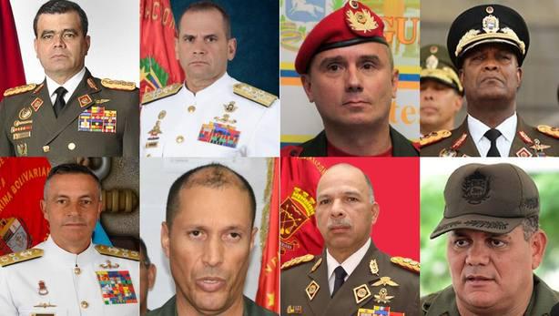 Crisis en Venezuela: Este es el alto mando militar que sostiene a Nicolás Maduro. Foto: El Nacional de Venezuela/ GDA