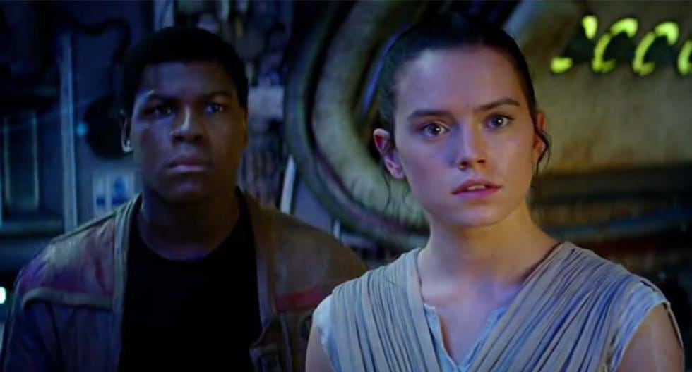 John Boyega es Finn y Daisy Ridley es Rey en 'Star Wars: The Force Awakens' (Foto: Lucasfilm)