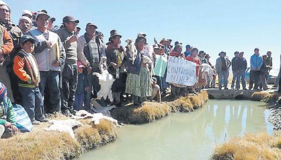 Puno: acatan paro contra minería ilegal que afecta río Ramis