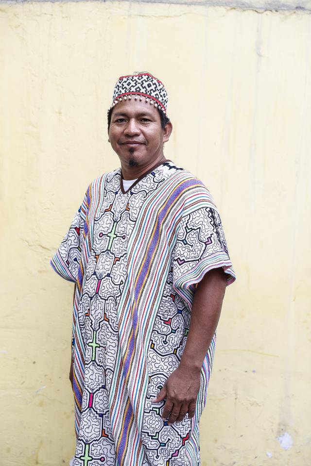 Miguel Gimaraes es el presidente de la Federación de Comunidades Nativas de Ucayali y Afluentes (Feconau) (Foto: El Comercio/Hugo Pérez)