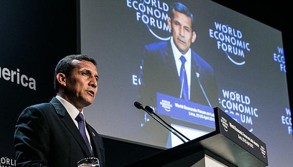Palacio aclara que el presidente Humala no viajará a Davos