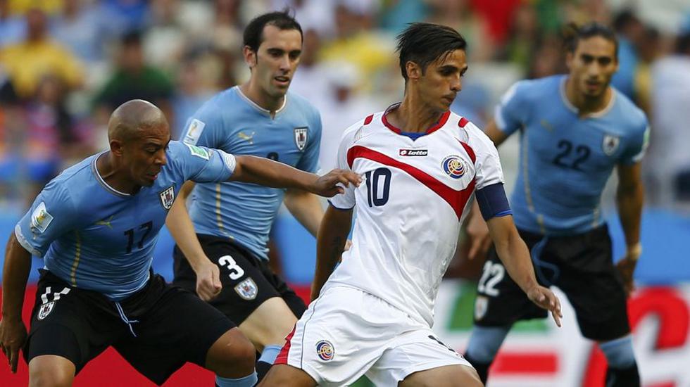 Uruguay vs. Costa Rica lo mejor del partido en imágenes al ras