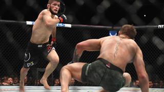 ¡Khabib ganó a McGregor! Ruso sometió a irlandés y retuvo cinturón peso ligero en UFC 229 | VIDEO