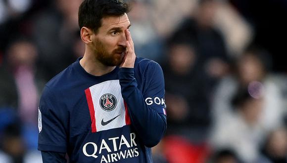 “Messi, hijo de p...”: el infame insulto de los hinchas del PSG contra el campeón del mundo argentino | AFP